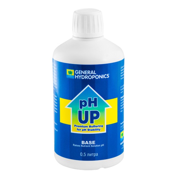 pH+ T.A (pH Up GHE) регулятор кислотности жидкий 0,5 л