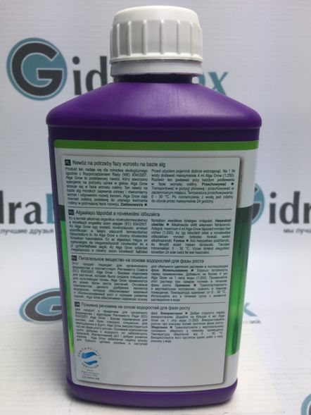 Удобрение PLAGRON Alga Grow 0,5 л
