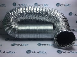 Гибкий воздуховод Black-Inside 152 мм 10 м