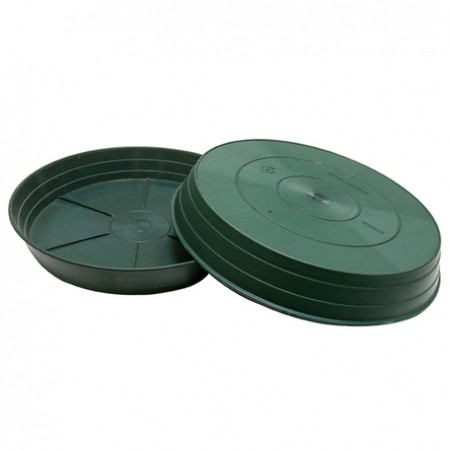 Глубокий поддон под горшок 20 см