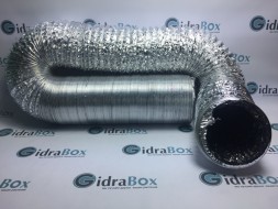 Гибкий воздуховод Black-Inside 102 мм 10 м