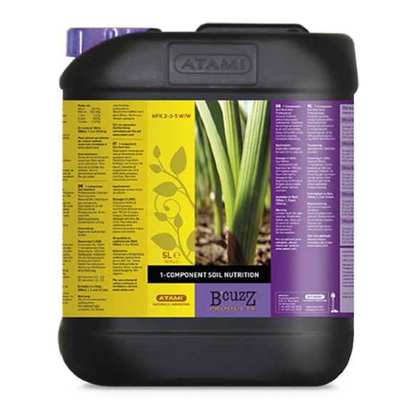 Удобрение B`CUZZ 1 Component Soil 5 л
