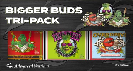 Комплект стимуляторов Bigger Buds Tri-Pack 250 мл | Advanced Nutrients