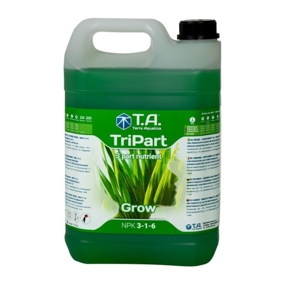 Удобрение TriPart Gro / Flora Grow (GHE) 5 л EU