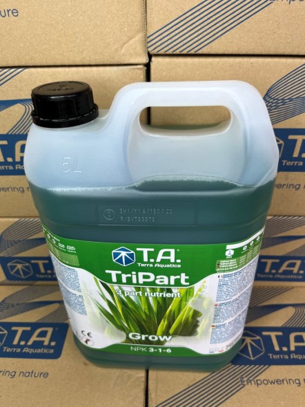 Удобрение TriPart Gro / Flora Grow (GHE) 5 л EU