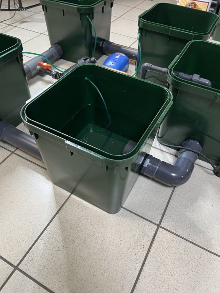 Гидропонная система rdwc HydroPot 5-1