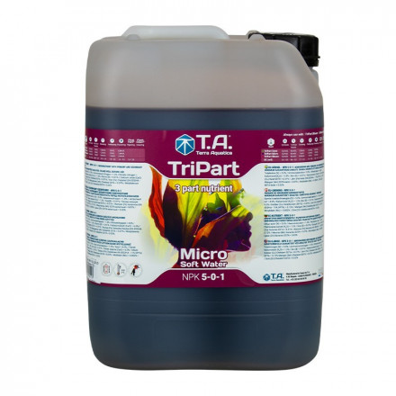 Удобрение TriPart Micro SW / Flora Micro GHE для мягкой воды 10 л EU