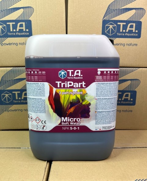 Удобрение TriPart Micro SW / Flora Micro GHE для мягкой воды 10 л EU
