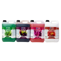 Комплект удобрений Flora Series GHE (Tripart Terra Aquatica Grow+Micro+Bloom+Ripen) 4x5 л