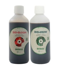Комплект базовых удобрений BioBizz Grow+Bloom 2x250 мл
